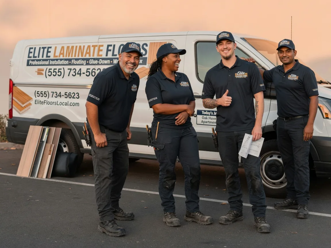 Laminate flooring installation company in Middletown, OH